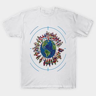 FLAGS Pop Art T-Shirt